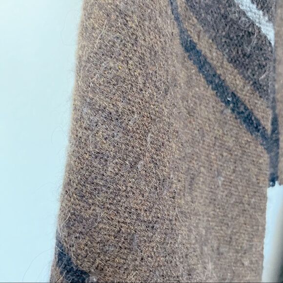 ISABEL MARANT Idoa wool mohair blend blank Kaftan Vest - Picture 10 of 12